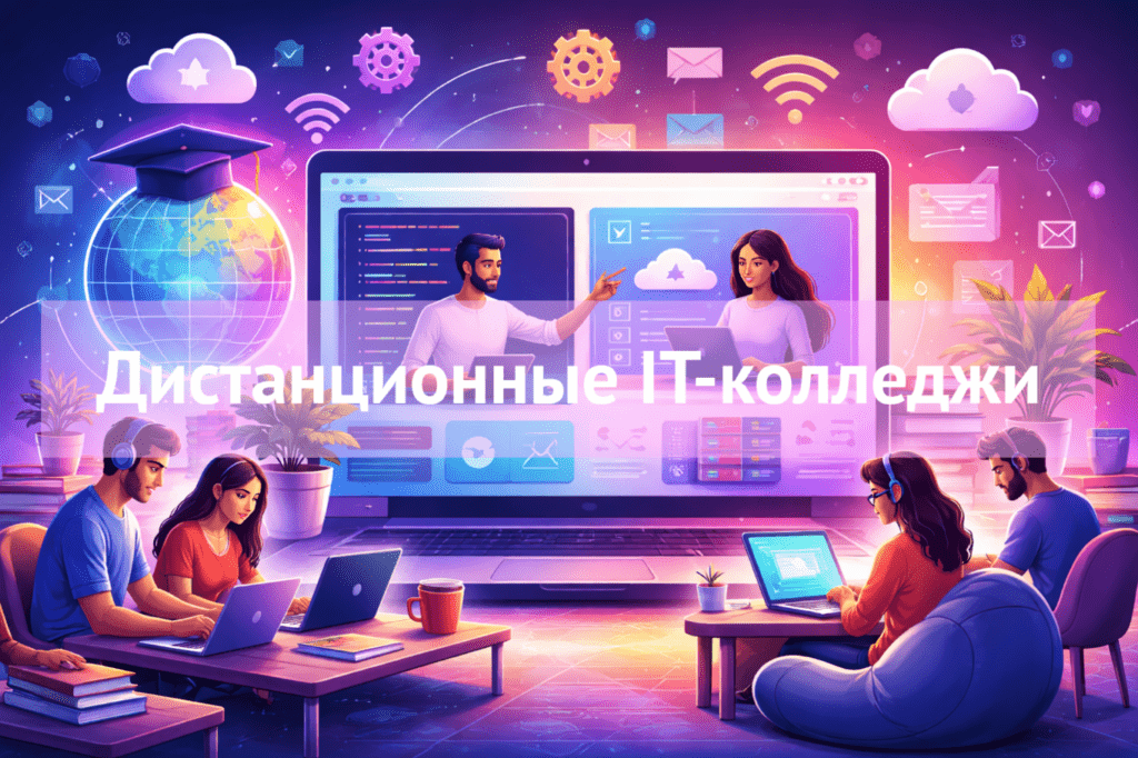 [ТОП-10] лучших дистанционные IT-колледжи