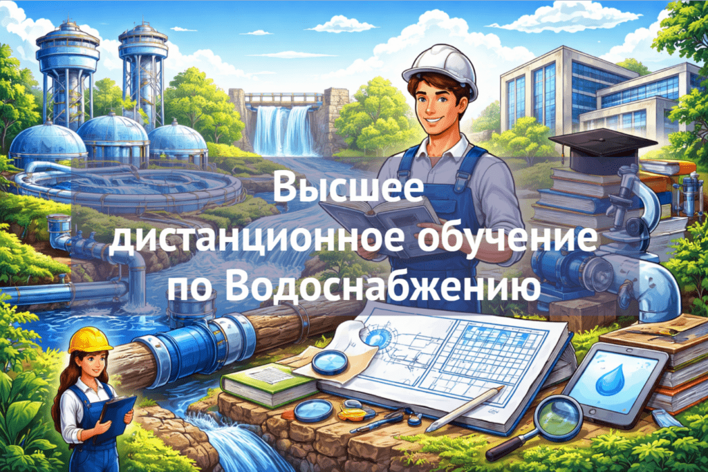 [ТОП-4] онлайн-программ Высшего образования по Водоснабжению