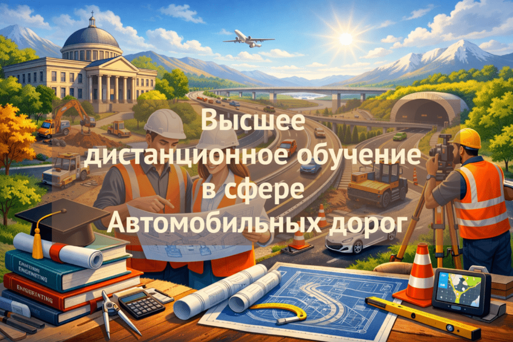 [ТОП-3] онлайн-программ Высшего образования в сфере Автомобильных дорог