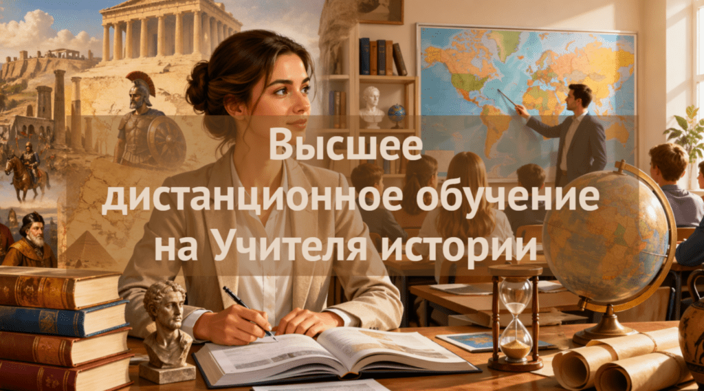 [ТОП-4] онлайн-программ Высшего образования на Учителя истории