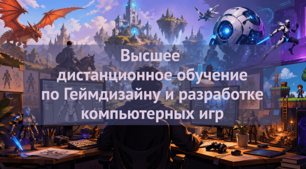 [ТОП-8] онлайн-программ Высшего образования по Геймдизайну и разработке компьютерных игр